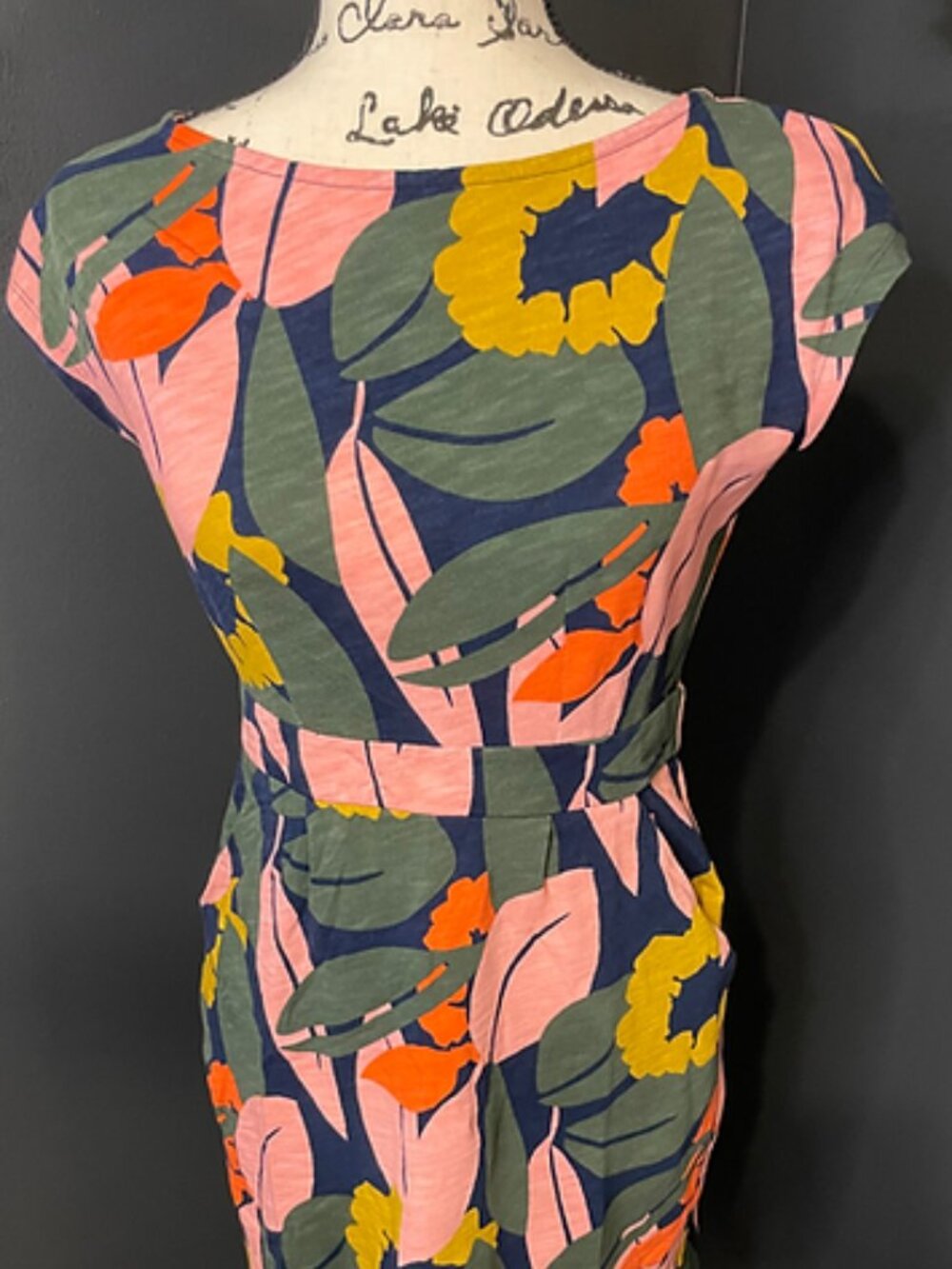 BODEN Floral Cotton Dress